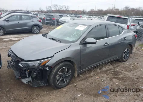 2025 Nissan Sentra Sv from USA, damaged, VIN 3N1AB8CV8SY341646